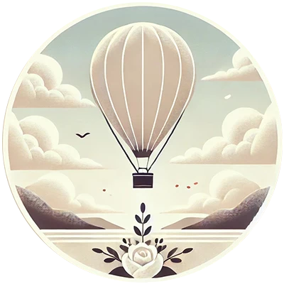 Trauerfotografie Rastatt Baden-Baden. Luftbestattung im Heißluftballon