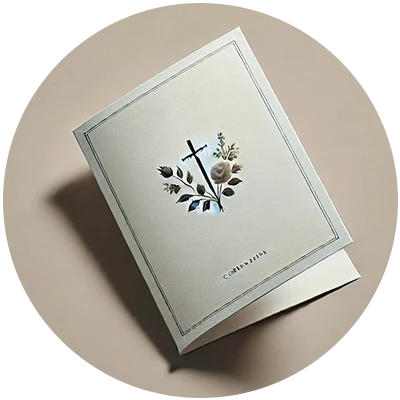 Trauerfotografie Rastatt Baden-Baden. Hochwertige individuelle Trauerkarten